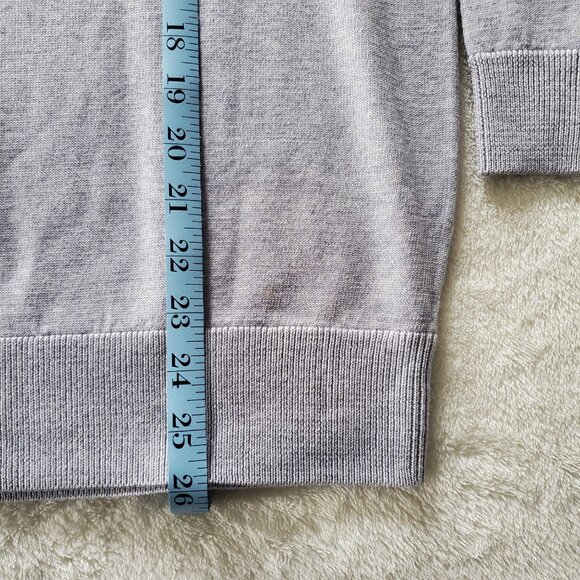 Woolx Francesca 100% Merino Wool Sweater Mist Small - Picture 10 of 13